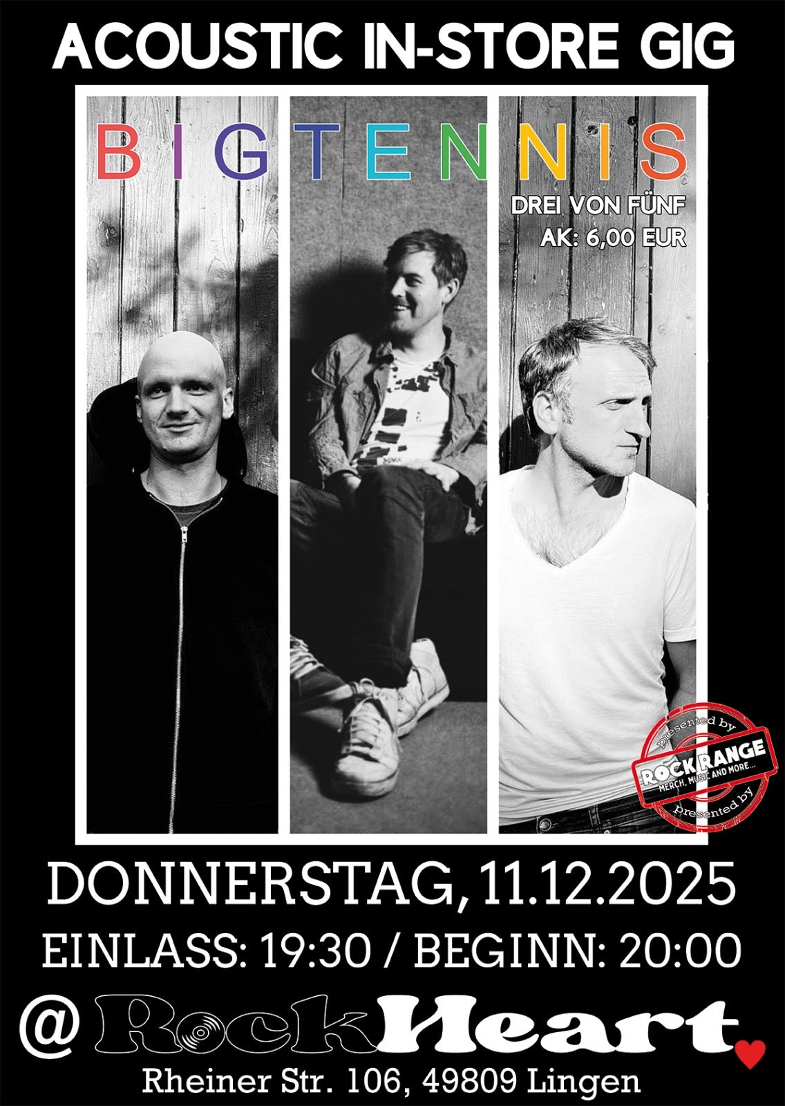 Big Tennis - Digital-Ticket 11.12.2025