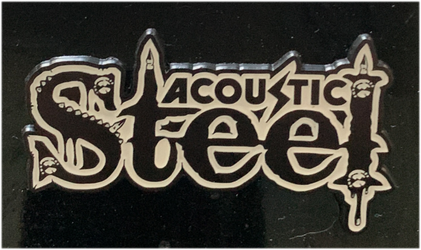 Acoustic Steel - New Logo / Pin